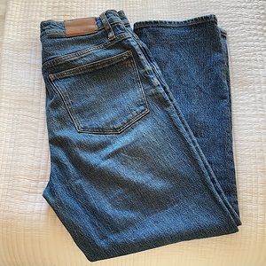 Madewell classic straight jean